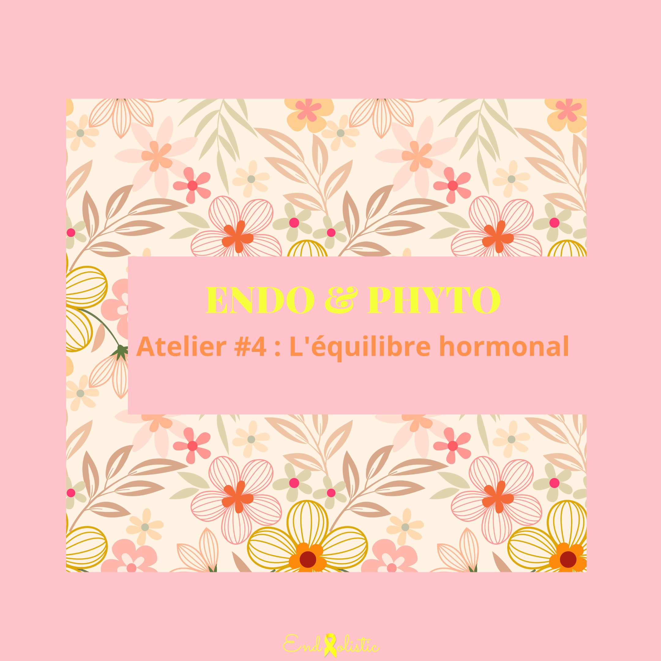 Atelier Endo & Phyto #4 - L'équilibre hormonal - Mardi 25 novembre 2025